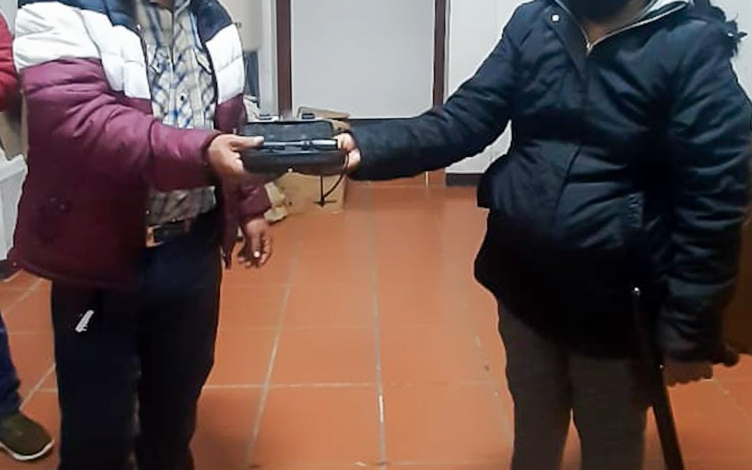 Entrega de equipo a la Policía Municipal