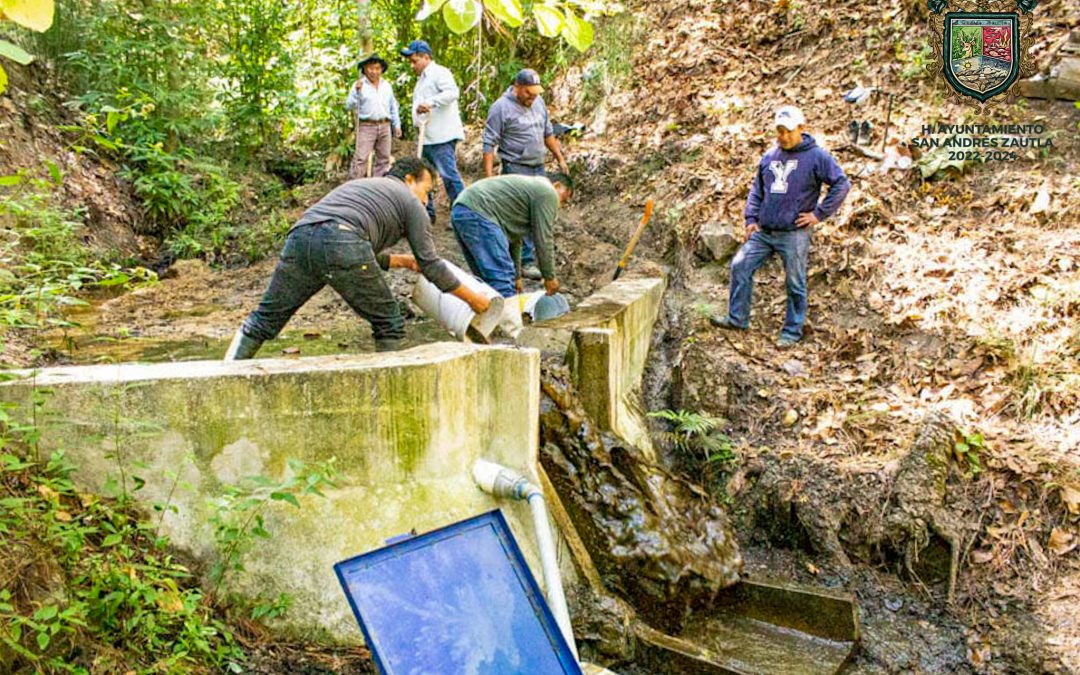 Limpia de la galería que se encuentra en el Paraje denominado “Cañada de Piedra”