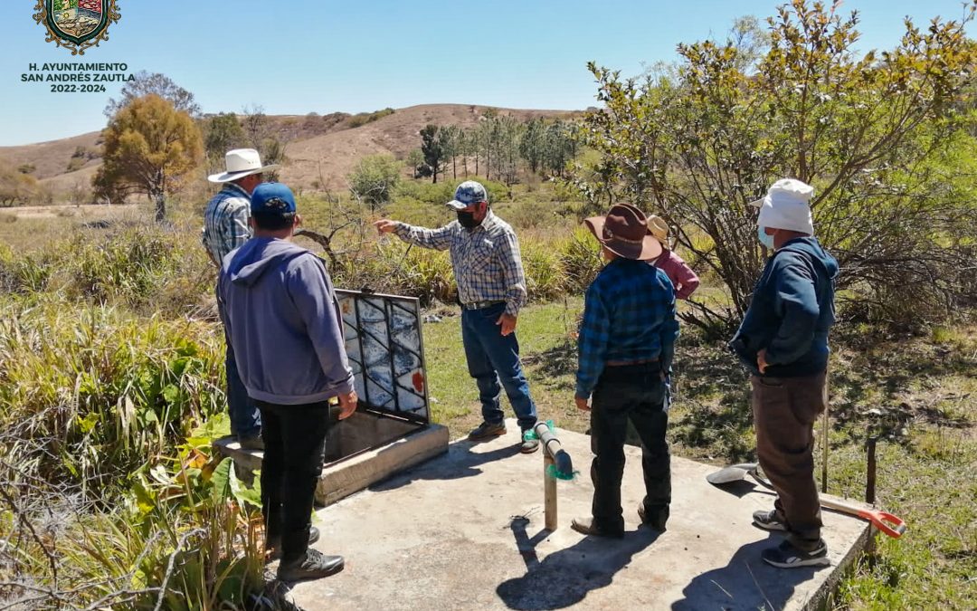 Recorrido físico de las cajas de captación de Agua Potable de los Parajes «El Guamuche», «El Limonar» y «El Tarabundín»