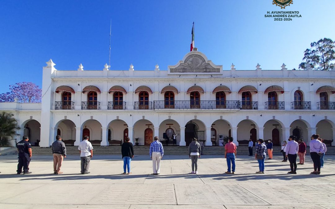 Acto cívico para conmemorar el Natalicio de Benito Juárez