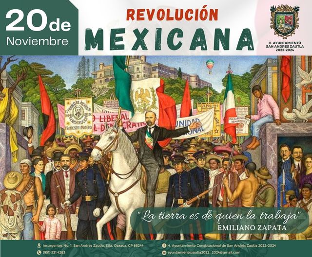 Día De La Revolución Mexicana San Andres Zautla