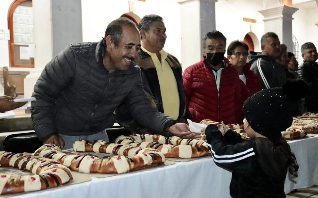 Partida de la tradicional Rosca de Reyes