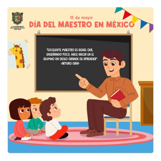 Feliz Día del Maestro Y la Maestra en México